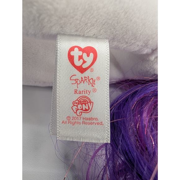 2 MLP soft plush Cheerilee 2007 & Sparkle Rarity 2017 unicorn my little pony - Picture 4 of 15